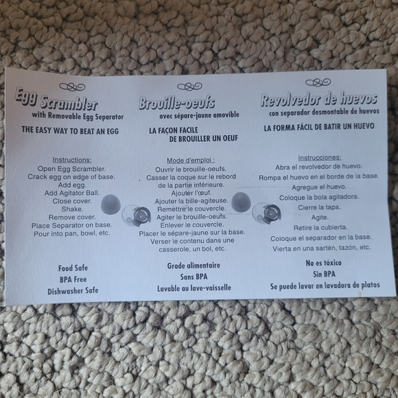 Avon egg Scrambler New in Box - Picture 4 of 5